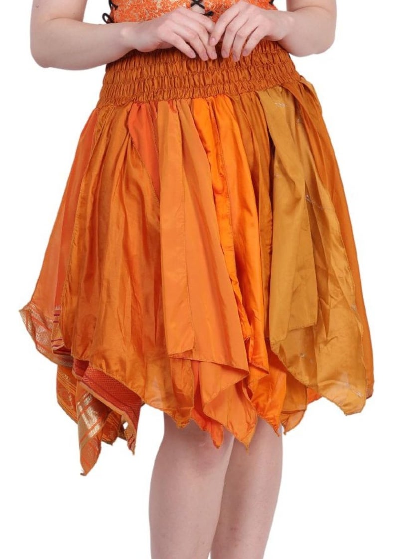Wevez Women's Tribal Leaves Style Skirt Pack of 3, One Size, Assorted - Image 1